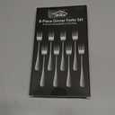 Dinner Forks, 8-Piece 8 Inches Stainless Steel Table Fork, Dishwasher Safe Flatware Forks, Food Grade Mirror Polishing Silverware Main Fork For Home, Restaurant Or Hotel