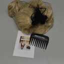 REECHO Clip in Hair Extensions, 4PCS Blonde Hair Extensions 24" Thick Long Beach Waves Invisible Lace Weft Natural Soft Hairpieces for Women Natural Blonde