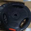 Fitvids Vinyl Standard 1-Inch Plate Weight Plate Set for Strength Training and Weightlifting 20LB