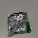 LED AirTag Dog Collar - Brightest Light Up Dog Collars - IP68 Waterproof Air Tag Dog Collar Holder - 1,600 Feet of High Visibility - Magnetic Charging - Dog Lights for Night Walking, Black L