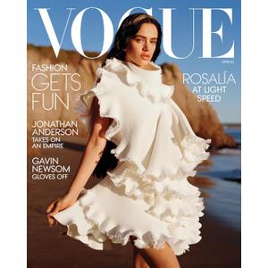 Vogue USA Magazine Spring 2026: Rosalia, Fashion Gets Fun, Single Issue Magazine