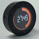Visual Digital Timer - 60 Min Countdown & Count Up, Large LED Screen with Red Visual Disc, Magnetic Silent Timer for Kids, Seniors, Classroom, Kitchen Cooking, ADHD & Autism Productivity Tool