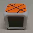 Kenning Christmas Alarm Clock Desk Table Gift with 7 LED Color Changing Nightlight, Xmas Sports Glowing Electronic Colorful Digital Alarm Clock Birthday Present(Basketball)