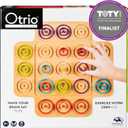 Spin Master Games, Otrio Wood Strategy Game, Interactive Puzzle Game, STEM Activity, 2 Players, for Ages 8 &Up