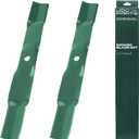 UDC Parts UC22008 Mower Blades Replacement for John Deere 42 Inch Z335E Z345R Z345M Zero Turn M170642 Z315E Z320M Z335M Z320R S220 / 2 Pack Mulching