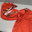 Women's Sleeveless Snake Printed Maxi Dress Sexy Hollow Out High Slit Bodycon Long Dress Evening Gown Party Dress (Red, S)