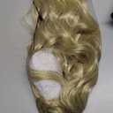 Hair Topper, Ombre 20inch Curly Hair Toppers for Women with Thinning Hair Natural Blending Toppers Hair Pieces for Women Synthetic Wiglet for Thinning Hair, Changing Hairstyle, Boosting Confidence