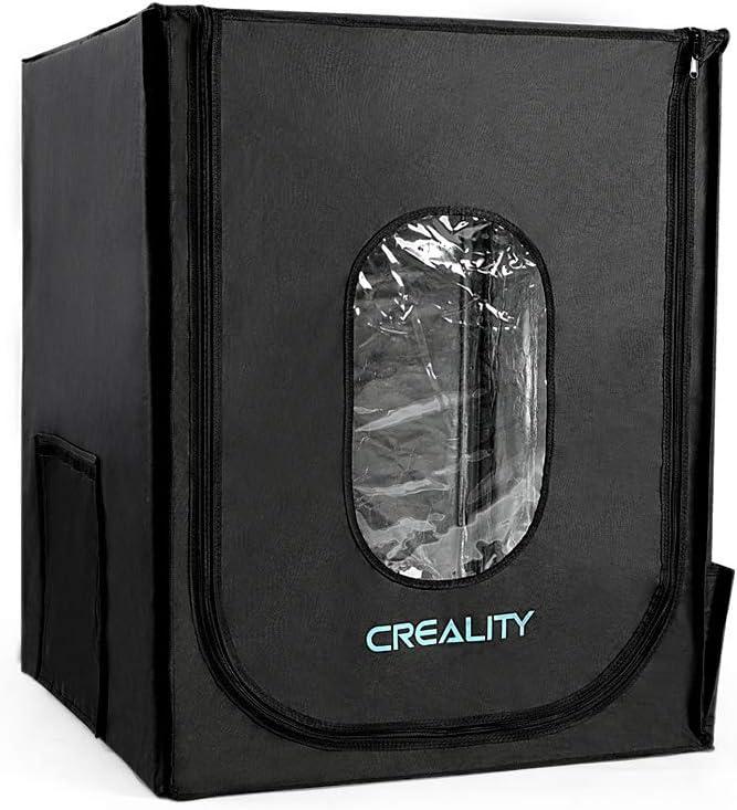 3D Printer Enclosure, Creality Fireproof and Dustproof 3D Printer Enclosure Constant Temperature Protective Cover Room for Ender5/5 pro/5 Plus,CR-10/10S/10S PRO/10MINI,CR-X/CR-20/20PRO- Large (Large(27.6*29.5*35.4"))