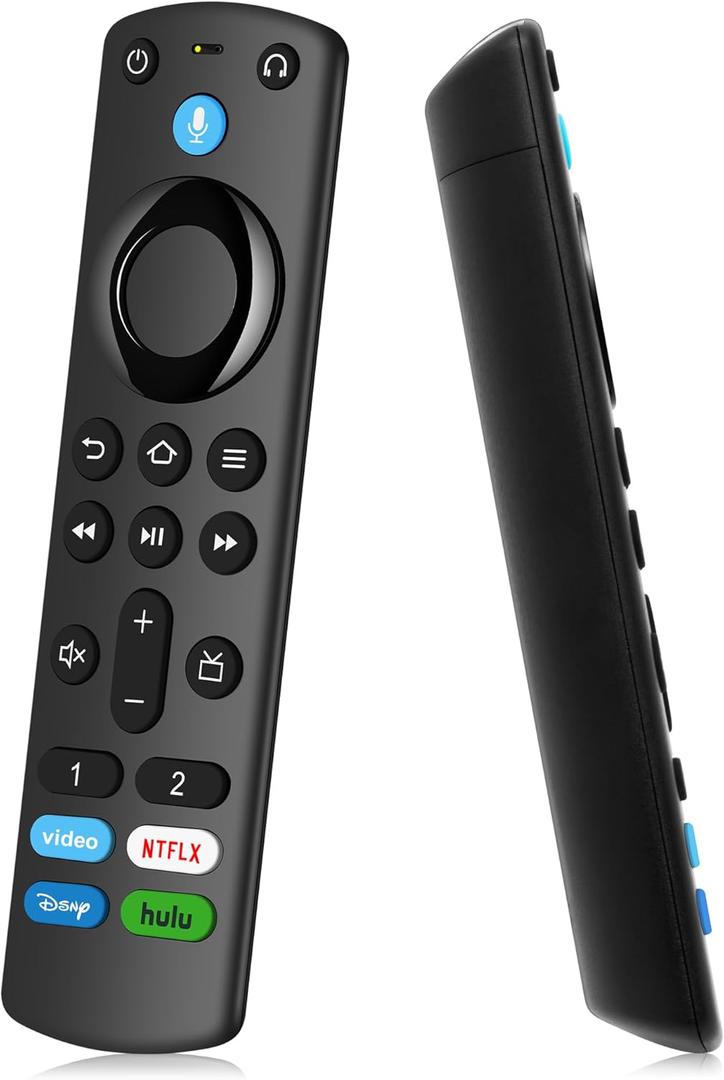 Replacement Voice Remote Control Compatible with Fire TCL Smart TV Lite, Insignia, TVs Cube, Hisense, Pioneer, for TVs Stick (2nd gen/3rd gen/4K Max) with Voice Control