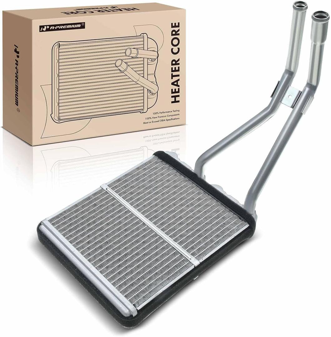 A-Premium Front HVAC Heater Core Compatible with Jeep Models - 1997-2001 - for Cherokee, TJ & Wrangler, Sport Utility - Replaces 4874045, 4713125