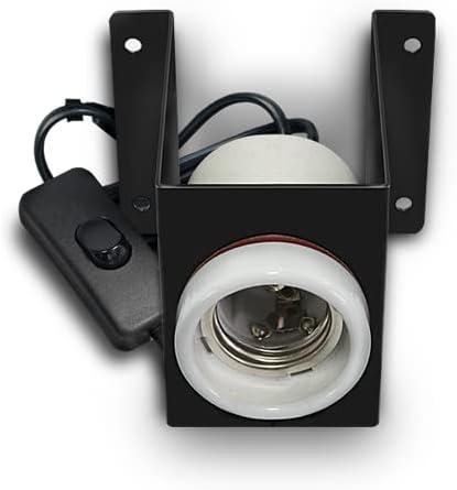 Arcadia Pro Ceramic Lamp Holder and Bracket-US Plug ONLY