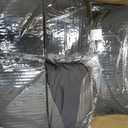 6 Packs Black Spandex Table Clothes for 6 Ft Tables