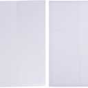 Juvale Self Adhesive Label Sticker Sheets (8.5 x 11 in, White, 48-Pack)