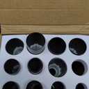 TONIAL1 Inch Double Curtain Rods for Windows 48 to 84 Inches, Heavy Duty Decorative Drapery Rod 32 to 86 Inches with Classic Cap Finial, Bronze