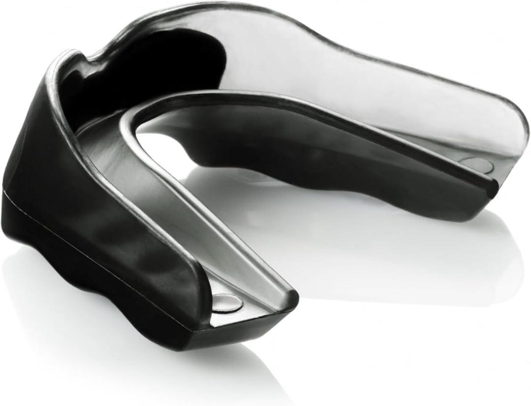 Shock Doctor Mouth Guard, Custom Fit Football Mouth Guard, Moldable Mouth Guard Boxing, Lacrosse, Hockey, MMA, Football & More, Mouthpiece, Mouthguard Sports, Adult & Youth