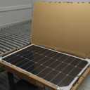 ECO-WORTHY 400W Solar Panels 4pcs 100 Watt 18V Monocrystalline Solar Panel Module for Off Grid PV Power for Home, Camping, Boat, Shed Farm, RV, 12V Battery, 2-Pack 2 x 100W