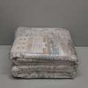 Neutral Area Rug 6x9 Washable Rugs for Living Room Aesthetic, Large Abstract Non-Slip Low-Pile Printed Accent Carpet for Bedroom Office, Brown/Grey