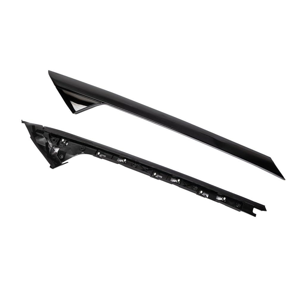 HY-SPEED Outer Windshield Pillar Trim Panel Molding Front Right Compatible with 2011-2019 Explorer 4 Door Utility Replaces BB5Z7803136AA BB5Z-7803145-AA BB5Z-7803137-AB 1 Pack