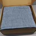 Sectional Couch Covers, 2 Pieces Washable L Shaped Couch Covers Sofa Blanket for Dogs Pet Friendly Sectional Sofa Slipcovers Furniture Covers,71"x 118"+ 71"x 118",(XX-Large,Dusty Blue)