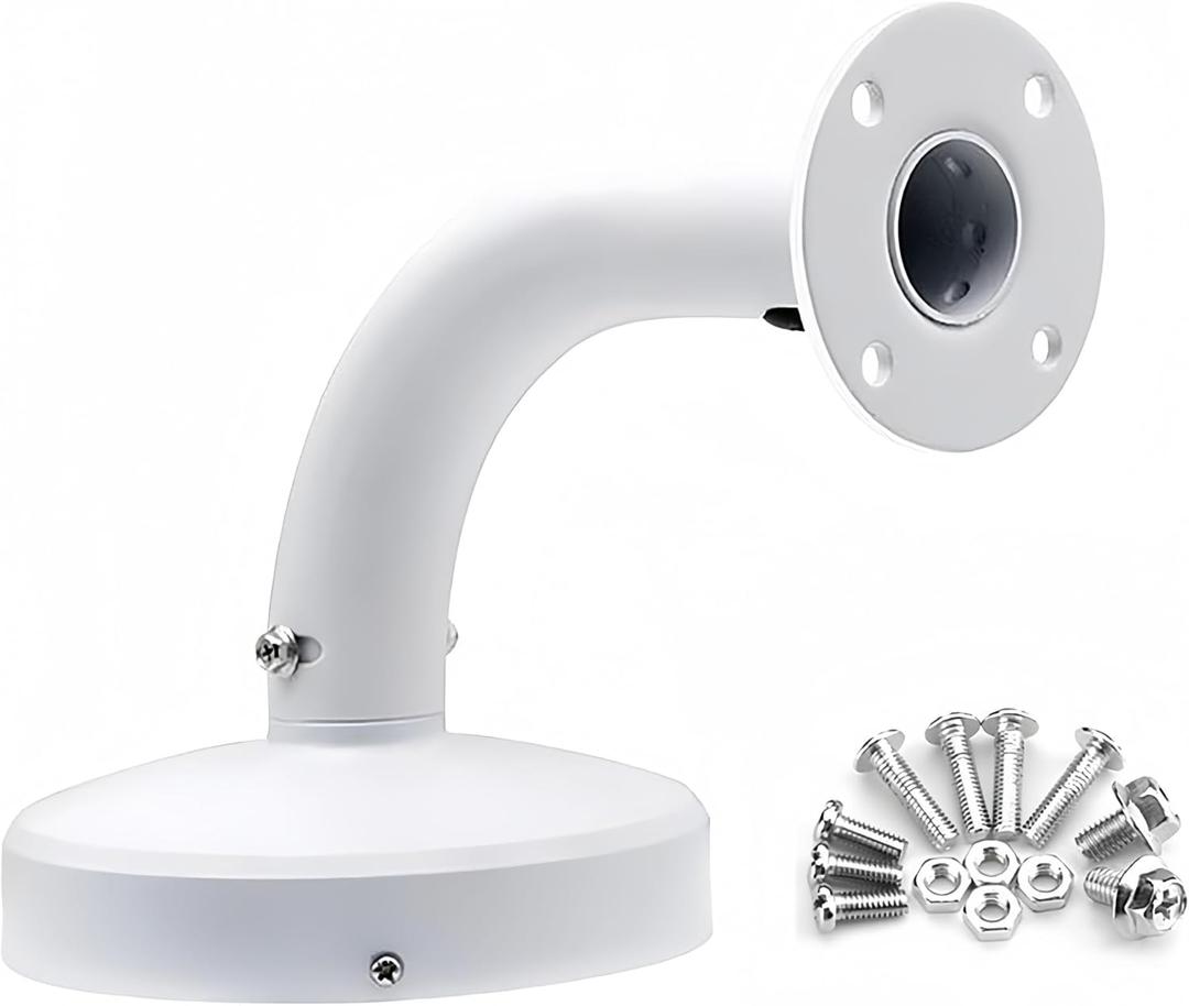 250mm/10 Security Camera J Type Wall Mount Bracket, Dome Camera Mount Universal Camera Wall Mounting Bracket/IP Camera for CCTV Surveillance Camera