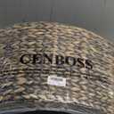 CENBOSS Rattan Christmas Tree Collar, Wicker Tree Skirt & Stand Base Cover (Brown Wash, 24 inch)