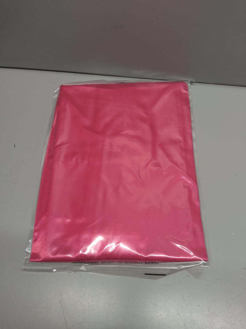 BEDELITE Satin Pillowcase for Hair and Skin, Super Soft and Cooling Similar to Silk Pillow Cases 2 Pack with Envelope Closure, Gift for Women Men(20"x36" King Size, Hot Pink)