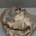 100% Full Blackout Champagne Beige Velvet Curtains 108 inch Long for Living Room, Set of 2 Liner Rod Pocket Back Tab Thermal Window Curtains Room Darkening Heavy Decorative Curtains Drapes for Bedroom