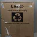 Lasko Oscillating Cyclone Pedestal Fan, Adjustable Height, Timer, Remote Control, 3 Speeds, for Bedroom, Living Room, Home Office, 18", Black, 1843