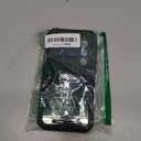 LOVE MEI Military Rugged Case for Samsung Galaxy S23 Fe, with Tempered Glass Screen Protector, Shockproof Dustproof Scratch Proof Hybrid Metal and Silicone Gel Heavy Duty Full Body Cover Green