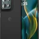 Dynippy Skin-Feel Phone Case for Motorola Moto G 2025 - Slim Semi-Translucent Frosted Hybrid TPU/PC Cover with Raised Screen & Anti-Fall Shockproof Protection (Black, Moto G 2025)