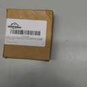 HOMOTEK Privacy Pocket Door Lock Hardware with Pull - Replace Old Or Damaged Sliding Door Locks Quickly and Easily, 2-3/4x2-1/2, for 1-3/8 Thickness Door, Brushed Nickel