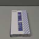 EZ-FLO 1-1/4 Inch P-Trap with Flange, 17-Gauge Brass, Slip Joint Connection, Polished Chrome, 35099