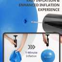 Trideer Pilates Ball - 7-8 inch with Pump, Small Core Ball for Yoga, Barre, Physical Therapy