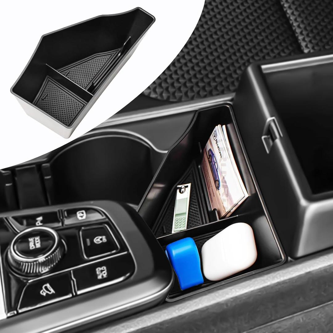 Center Console Organizer Compatible with Kia Sportage NQ5 2023-2025 Accessories, Insert Armrest Storage Tray Middle Console Organizer (Only for Hybrid Edition with Electronic Transmission)