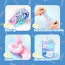 2 x JOYIN Butter Slime Party Favors, Cloudfin Manta Ray Slime Soft, Non-Sticky, Mess-Free, Stress Relief, Birthday Toys Gifts for Holiday Party Supplies Kids Classroom Prizes Reward