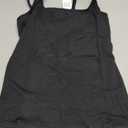 V FOR CITY Women's Cotton Tank Top with Shelf Bra Adjustable Wider Strap Camisole Basic Cami Tanks, Large