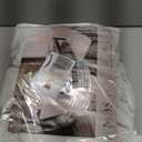 MOSAYT 100% Waterproof Dining Room Chair Covers Set of 4, Super Fit Stretch Jacquard Parson Chairs Slipcovers Removable Washable Chair Seat Protectors for Home, Kitchen, Banquet (White)