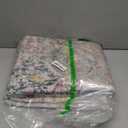 Lahome Moroccan Trellis Washable Small Area Rug, 3x5 Black Rug for Bedroom Living Room, Non-Slip Oriental Accent Throw Carpet for Kitchen Office Entryway Bathroom Office, Aqua/Multi