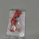 Master Lock Red Electrical Box Circuit Breaker Lockout, Tagout Breaker Box Lock for Standard Single and Double Toggles, 493B (1 Count (Pack of 1))