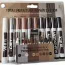 Woodworking furniture pen, furniture crayon, pencil sharpener set (21)