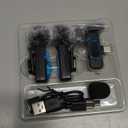 USB C Wireless Lavalier Microphone for Type-C,Android Phone,PC,Mini Mic with Noise Reduction,Lapel Microphone for Video,Interviews,Live Streaming,TikTok,YouTube,2Pack (for iPhone 15 and Above)