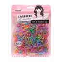 Youxuan Kids Elastics No Damage Colored Hair Bands Fashion Girls Hair Ties 1000 Count Small Size (Spring colors)