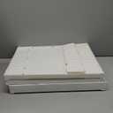 Foldable Storage Box - Clear Stackable Shoe Organizer with Lids - Large 6 Layer Shoe Rack Cabinet