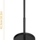 Hand Towel Stand, Hand Towel Holder for Bathroom Countertop Kitchen, 16.5IN Adjustable Retractable T-Shape Hand Towel Rack, Matte Black