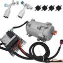 Universal AC Electric Compressor 20cc/r Air Conditioner Compressor AC.100.3851 for 12V Auto Compressor for R134a