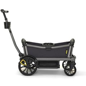 Veer Cruiser City XL | Premium Urban Wagon Stroller for Babies, Toddlers, and Kids | Traditional Stroller Push Steering | JPMA Certified | Lightweight and Collapsible | 4 Seater