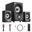 Acoustic Audio by Goldwood Bluetooth 2.1 Speaker System 2.1-Channel Home Theater Speaker System, with Optical/Aux/USB/SD Inputs Black (AA2171)