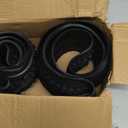 Hycline 2-Pack Mountain Bike Tires Set: 20/24/26/27.5-inch Folding Replacement High-Performance Wear-Resistant Bicycle Tires and Pair Inner Tubes with Tire Levers for MTB Off-Road Bike