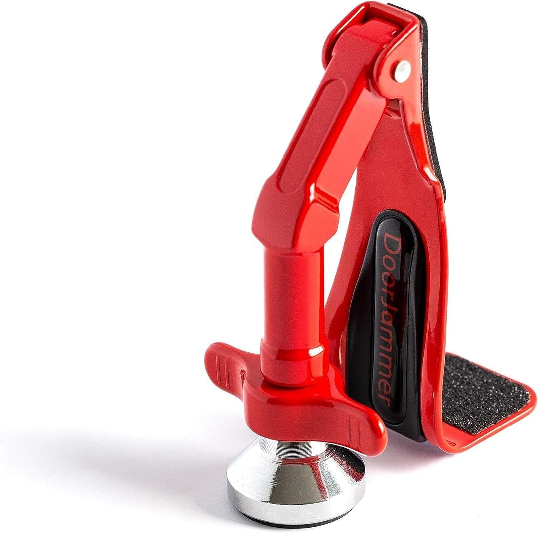 DoorJammer DJ3 Portable Door Lock Brace for Home Security and Personal Protection | Hotel Room, Apartment Safety, Travel Door Stopper | Easy Installation, Compact Design