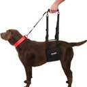 Tuff Pupper Dog Sling Hip Harness | Rear Lift Support for Senior & Injured Dogs | Adjustable Mobility Aid | Strong Padded Handle | Comfortable Design | Hip & Hind Leg Assistance (Large, Female)